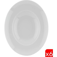 Kütahya Porselen Bone Risus Makarna Tabağı Krem 27,5cm BNRS27SPT00 6 Lı