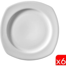 Kütahya Porselen Çisil Servis Tabağı 23,5cm CSL24DU00 6 Lı