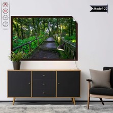 Akıllı Kağıt Statik Tutunma Özellikli Tablo - Poster Manzara (Model-22)