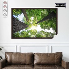 Akıllı Kağıt Statik Tutunma Özellikli Tablo - Poster Manzara (Model-42)
