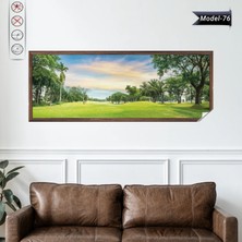 Akıllı Kağıt Statik Tutunma Özellikli Tablo - Poster Manzara (Model-76)