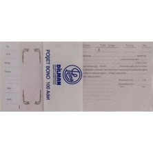 Dağtaş Kırtasiye Dilman Senet Bono 100'LÜ 1 Paket