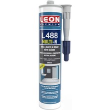 Leon Premium Kokusuz ve Küf Tutmayan Duşakabin & Ayna Silikonu 330 gram