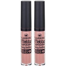 Lipgloss Mat Dudak Parlatıcısı (No: 9) (2 Paketi)