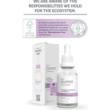 The Purest Solutions, Torbalanma ve Morluk Karşıtı, Aydınlatıcı Kafein Göz Altı Serumu 30 ml (Caffeine 5% + Vitamin C)