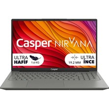 Casper Nirvana X650.210H-CE00P-G-F Series 2 Intel Core 5 210H 24GB Ddr5 500GB SSD 15.6" Fhd Notebook