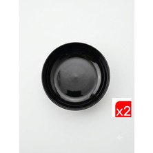 Kütahya Porselen Moderna Çorba Kasesi Siyah 15CM MOD15KS740104 2 Li