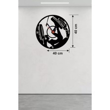 Fırsatkolik Fitness ve Spor Temalı Ahşap Duvar Saati - 40X40 cm Leg Press Tasarım