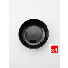 Kütahya Porselen Moderna Çorba Kasesi Siyah 15CM MOD15KS740104 4 Lü