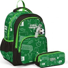 Coral High Kids Okul Sırt Çantası ve Kalemlik Seti