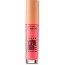 Callista Vivid Lipgloss Nemlendiricili Dudak Parlatıcısı 107 Playdate Pink, Pembe