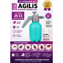 Astronova Agilis 10 Sc 50ML + 2lt Jetta Basınçlı El Pompası - Sivrisinek Karasinek Hamamböceği Tahtakurusu Kene Pire Etkili