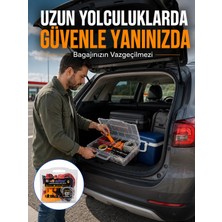 Profesyonel Araç Içi Acil Durum Seti 27 Parça Çok Amaçlı Oto Yardım Çantası Midastech