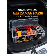 Çok Amaçlı 27 Parça Araç Acil Durum Ekipman Seti Düzenli Taşıma Kutulu Midastech