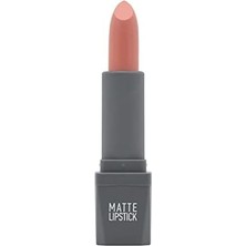 Yoğun Renk Veren Uzun Süre Kalıcı Nemlendirici Kadifemsi Mat Ruj - Lipstick 401 Soft Pink