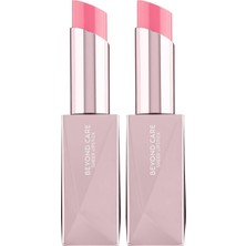 Beyond Care Sheer Lipstick 901 - Sugar Pink - Yoğun Nemlendirici Besleyici Etki - Parlak Ruj (2 Paketi)