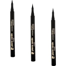 Precısıon Lıner Pen Waterproof- Mürekkep Etkili, Su Geçirmez Göz Sürmesi -Eyeliner-Siyah- 785 (3 Paketi)