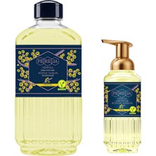 Pereja Mimoza Doğal Zeytinyağlı Köpük Sabun 1000 ml + 500 ml Avantajlı Paket