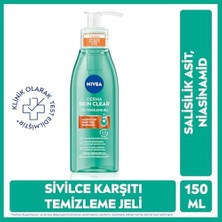 Derma Skin Clear Sivilce Karşıtı Yüz Temizleme Jeli 150 ml ve  Sivilce Lekesi Karşıtı Serum 30 ml