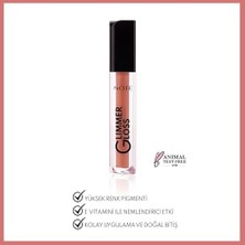 Cosmetics Glimmer Gloss Işıltılı Nemlendirici Dudak Parlatıcısı - 10 Poppy