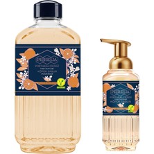 Pereja Portakal Çiçeği Doğal Zeytinyağlı Köpük Sabun 1000 ml + 500 ml Avantajlı Paket