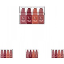 Lipstick (Mini) No:mix 3 - Ruj (4 Paketi)