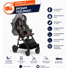 Tagesan Mywam Zefir Engelli Çocuk Puseti | Avrupa Üretimi, 80-130 cm Kullanıcı Boyuna Uygun Hafif ve Kompakt Model