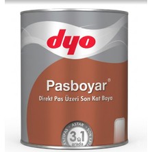 Dyo Pasboyar Doğrudan Pasa Uygulanan Metal Boyası 2.5 L Siyah