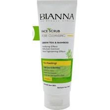 Yüz Peelingi C Vitaminli ve Gözenek Sıkılaştırıcı Yeşil Çaylı ve Bambulu 200ML