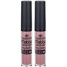 Lipgloss Mat Dudak Parlatıcısı (No: 12) (2 Paketi)
