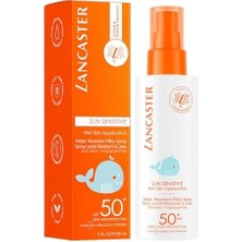 Lancaster Sun Sensitive Kids Water Resistant Milky Spf 50+ 150 ml Çocuk Güneş Sütü Spreyi