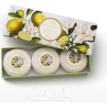 Saponificio Artigianale Fiorentino Sabun 3X100 gr - Bergamot And Gardenia