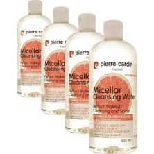 Gently Cleansing Micellar Water With Pink Grapefruit & Vitamin C - Makyaj Temizleme Suyu 400 ml (4 Paketi)