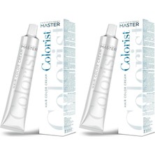 Professional Tüp Saç Boyası Boya 60 ml 7.111 Ekstra Küllü Kumral (2 Paketi)