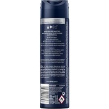 Men Erkek Sprey Deodorant Deep Darkwood 150ML, 72 Saat Anti-Perspirant Ter ve Ter Kokusuna Karşı Koruma, Maskülen Koku,aktif Karbon