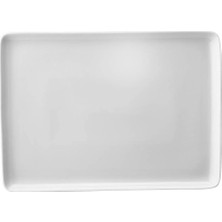 Kütahya Porselen Dikdörtgen Tabak 18X13CM Kırık Beyaz Tekli TAN18X13DU00