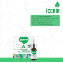 Siveno %100 Doğal Kaş ve Kirpik Serumu Bitkisel Yoğunlaştırıcı Canlandırıcı Yoğun Bakım Yağı Vegan 10 ml