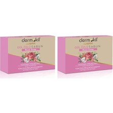 Gül Özlü Katı Doğal Sabun 100 Gr. 2li Paket