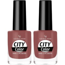 City Nail Lacquer NO:134 - Oje 2li Paket