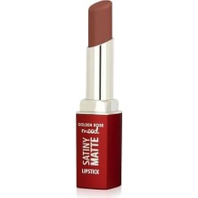 Satiny Lipstick No:02 Velvet Taupe - Mat Ruj