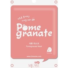 Mjcare On Pome Granate Mask Mjcare On Nar Özlü Yüz Maskesi