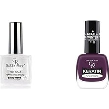 Gel Look Top Coat & Oje Seti