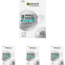 Garnıer Pimple Patch 22'li Sivilce Bandı/hidrokolloid Bant (4 Paketi)