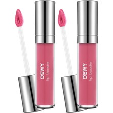 Dewy Lip Booster Dolgunlaştırıcı Etkili Yarı Transparan Dudak Parlatıcısı (2 Paketi)