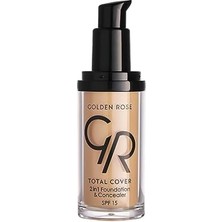 Total Cover 2 In 1 Foundation & Concealer Fondöten ve Kapatıcı No: 021