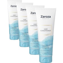 Zaroza Saç Telini Güçlendiren ve Yapılandıran Saç Kremi 250 ml (4 Paketi)