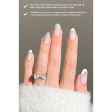Uv Kalıcı Gri Simli Jel Oje 20 - Gel Polish - 12 ml