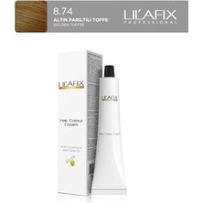 Tüp Saç Boyası 100 ml 8.74 Parıltılı Karamel