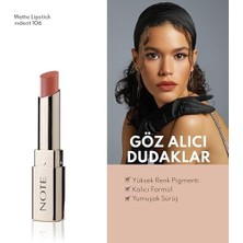 Cosmetics Lipstick 106 Independent Kalıcı Mat Ruj, Nude