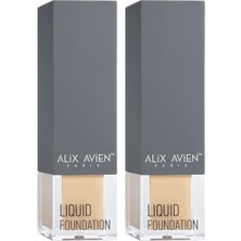 Güneş Koruyucu SPF35+ Nemlendirici Etkili Kremsi Likit Fondöten - Foundation 311 Deep (2 Paketi)